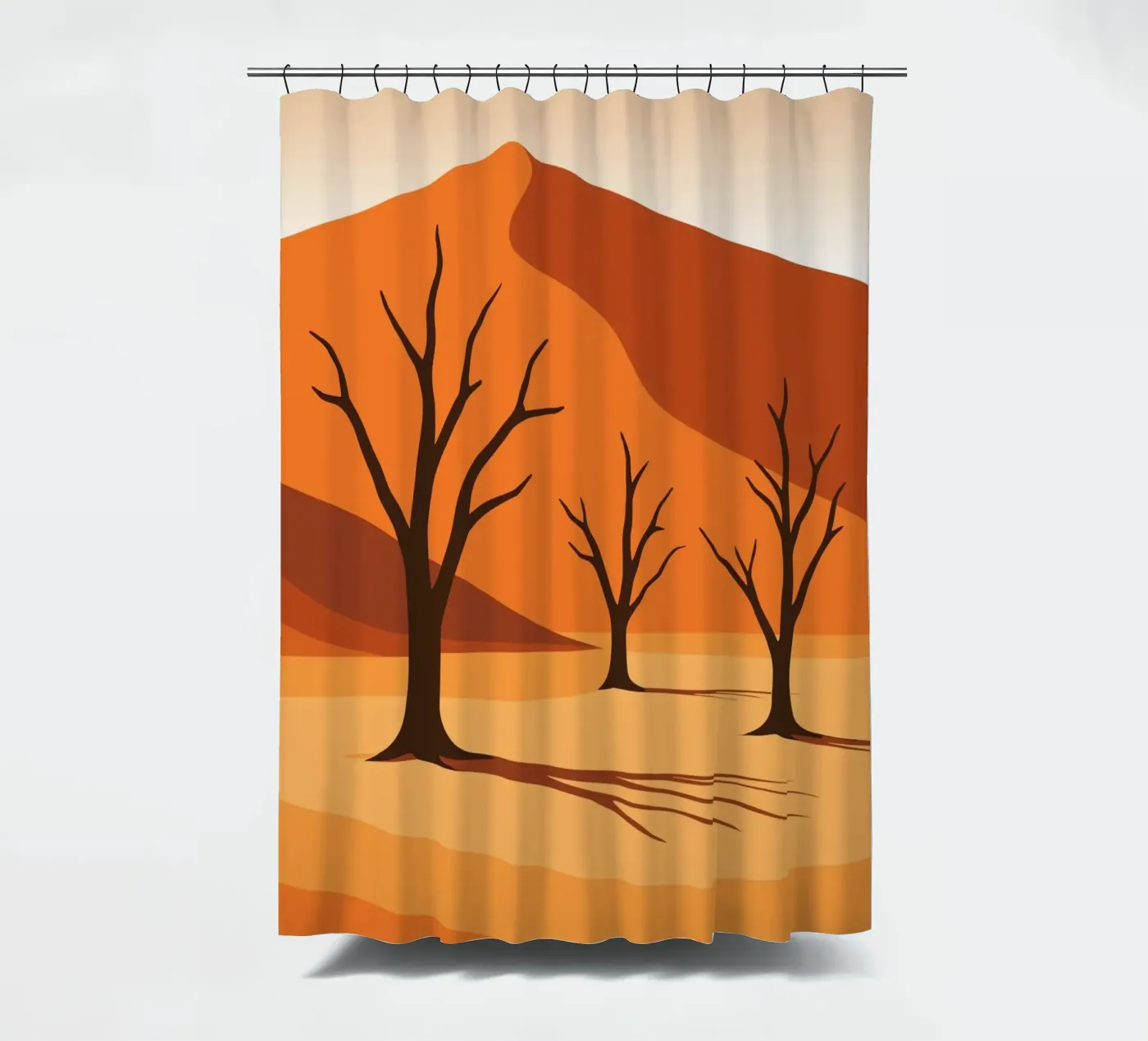 Namibia Duschvorhang von minimalist designs