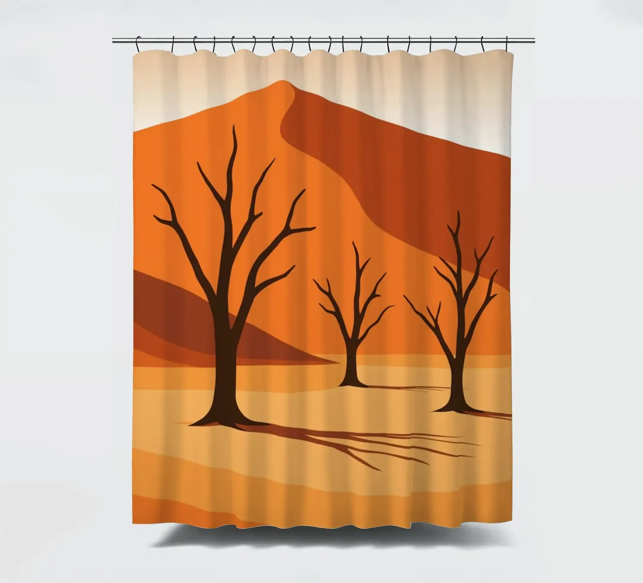 Namibia Duschvorhang von minimalist designs