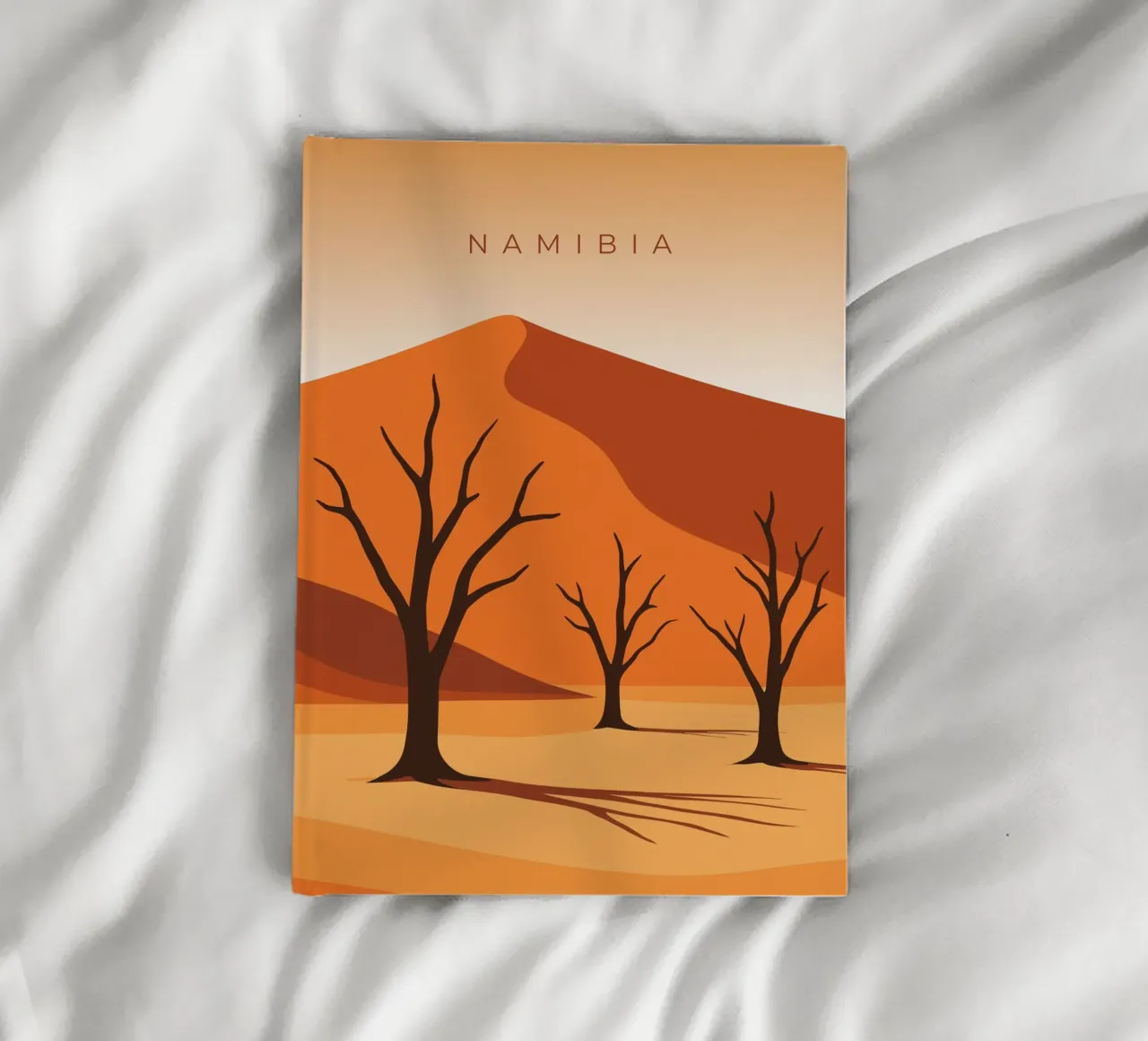 Namibia notebook by minimalist designs