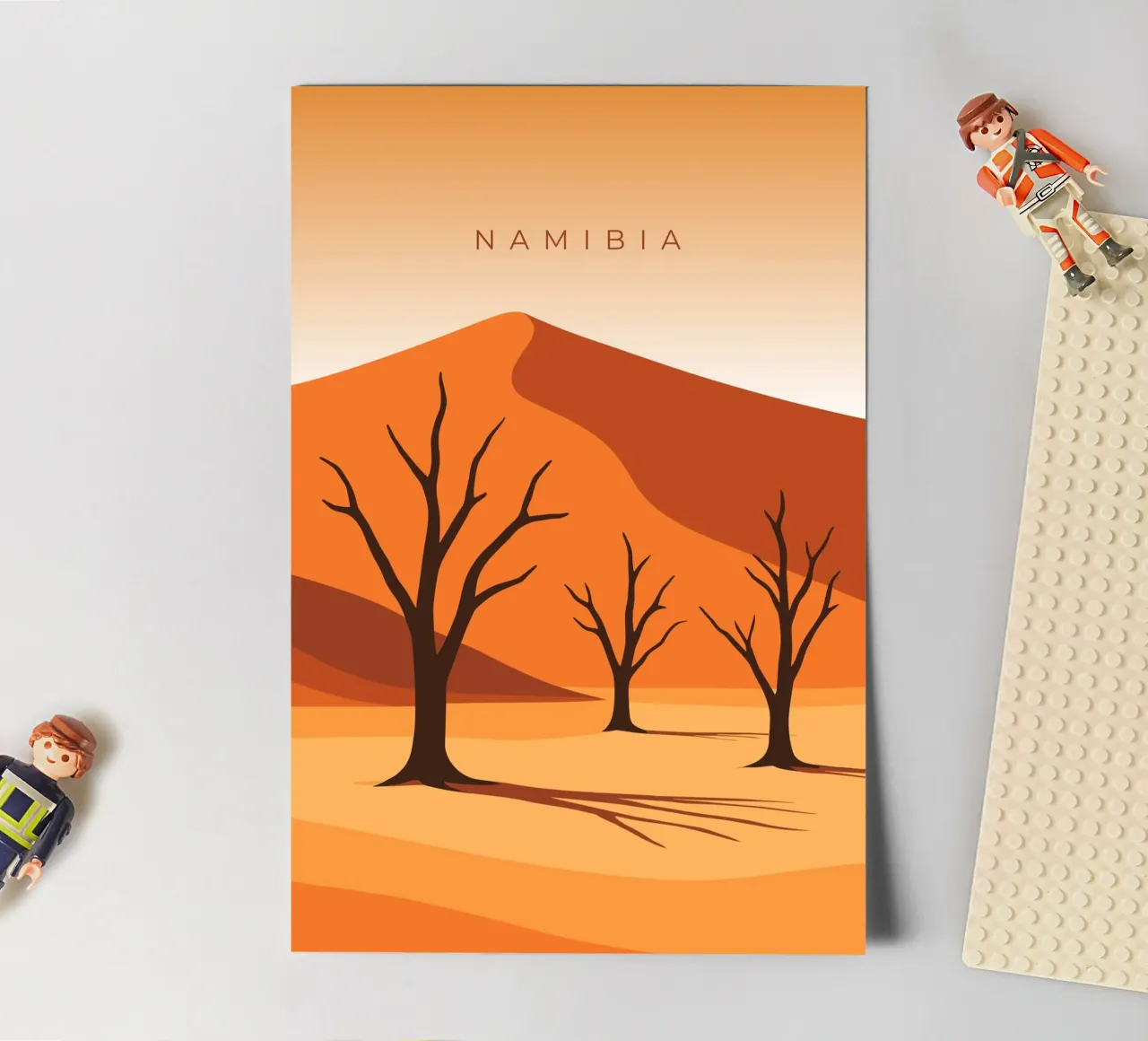 Namibia sticker sheet by minimalist designs