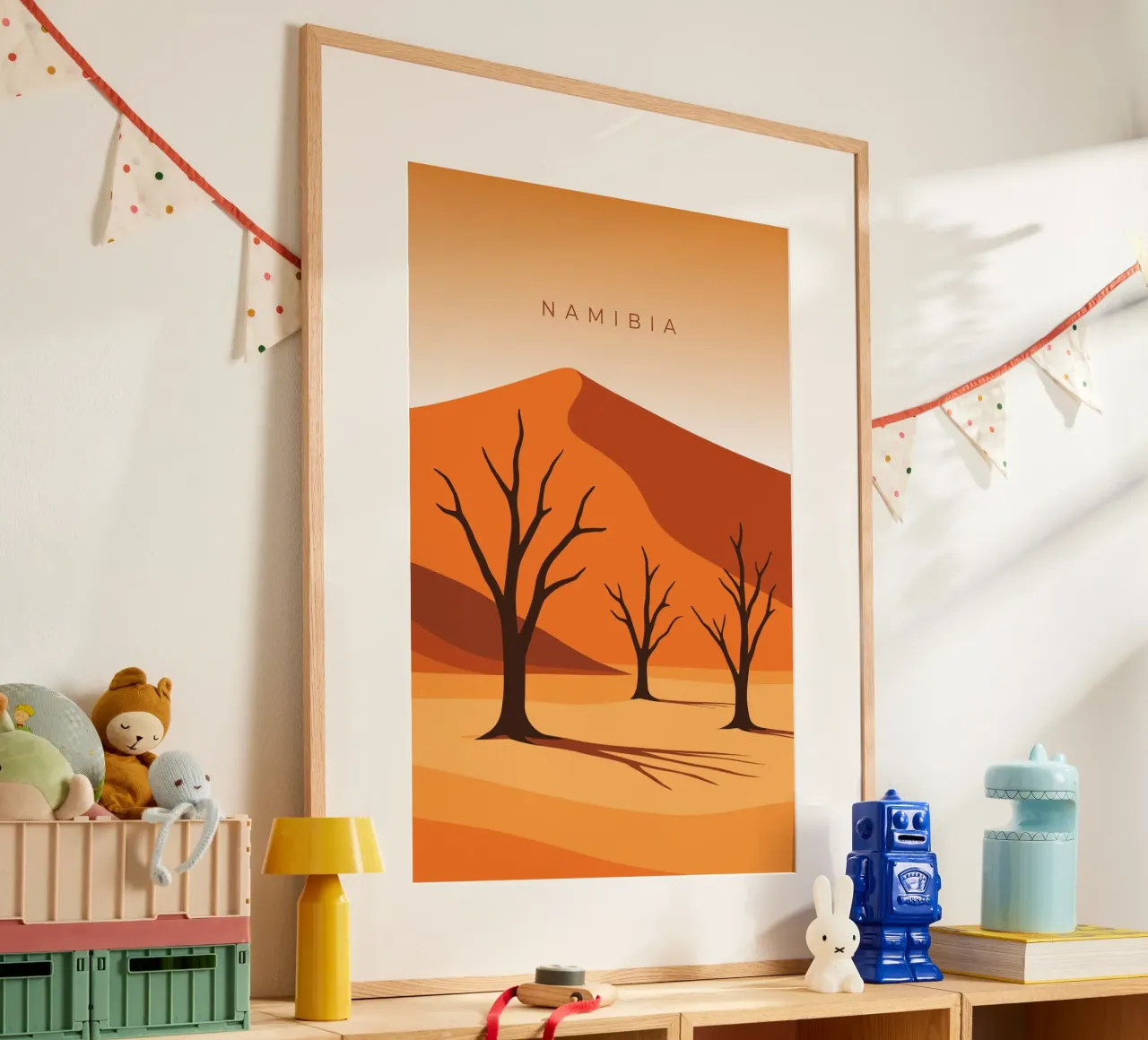 Namibia poster da minimalist designs