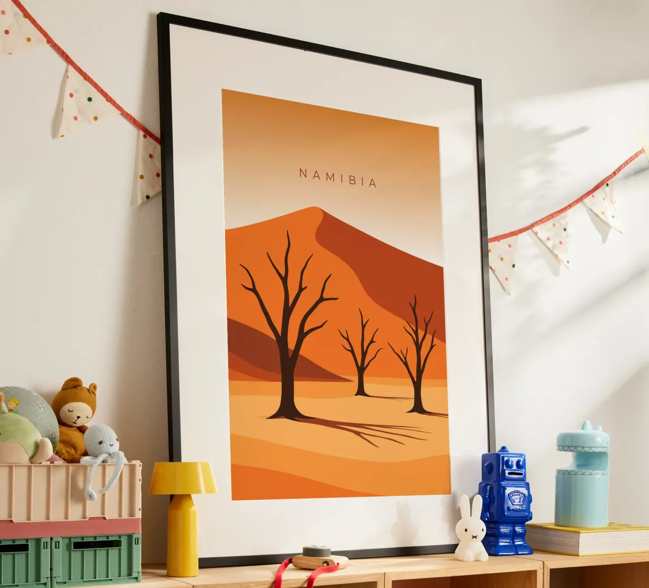 Namibia poster da minimalist designs