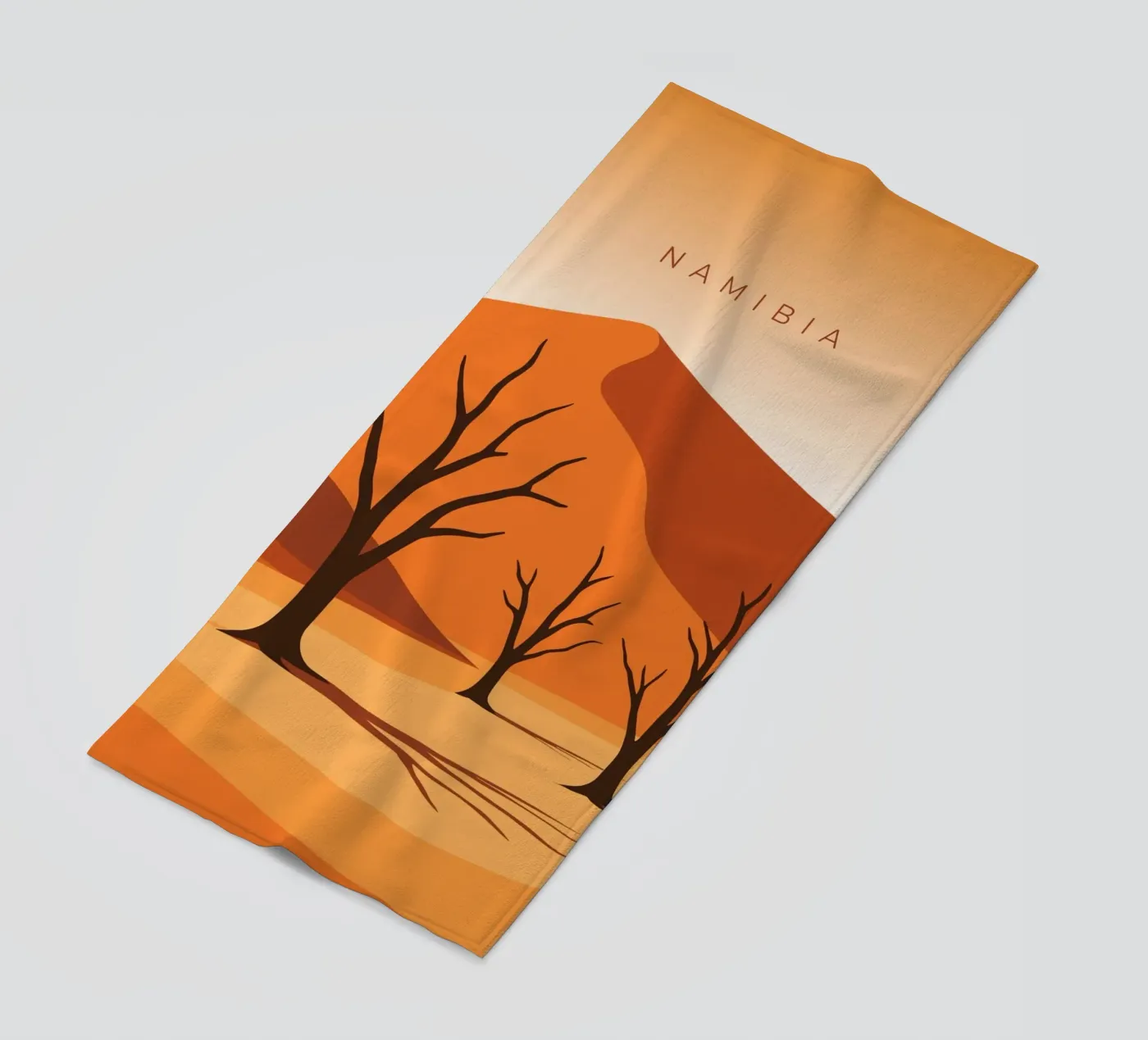Namibia Strandtuch von minimalist designs