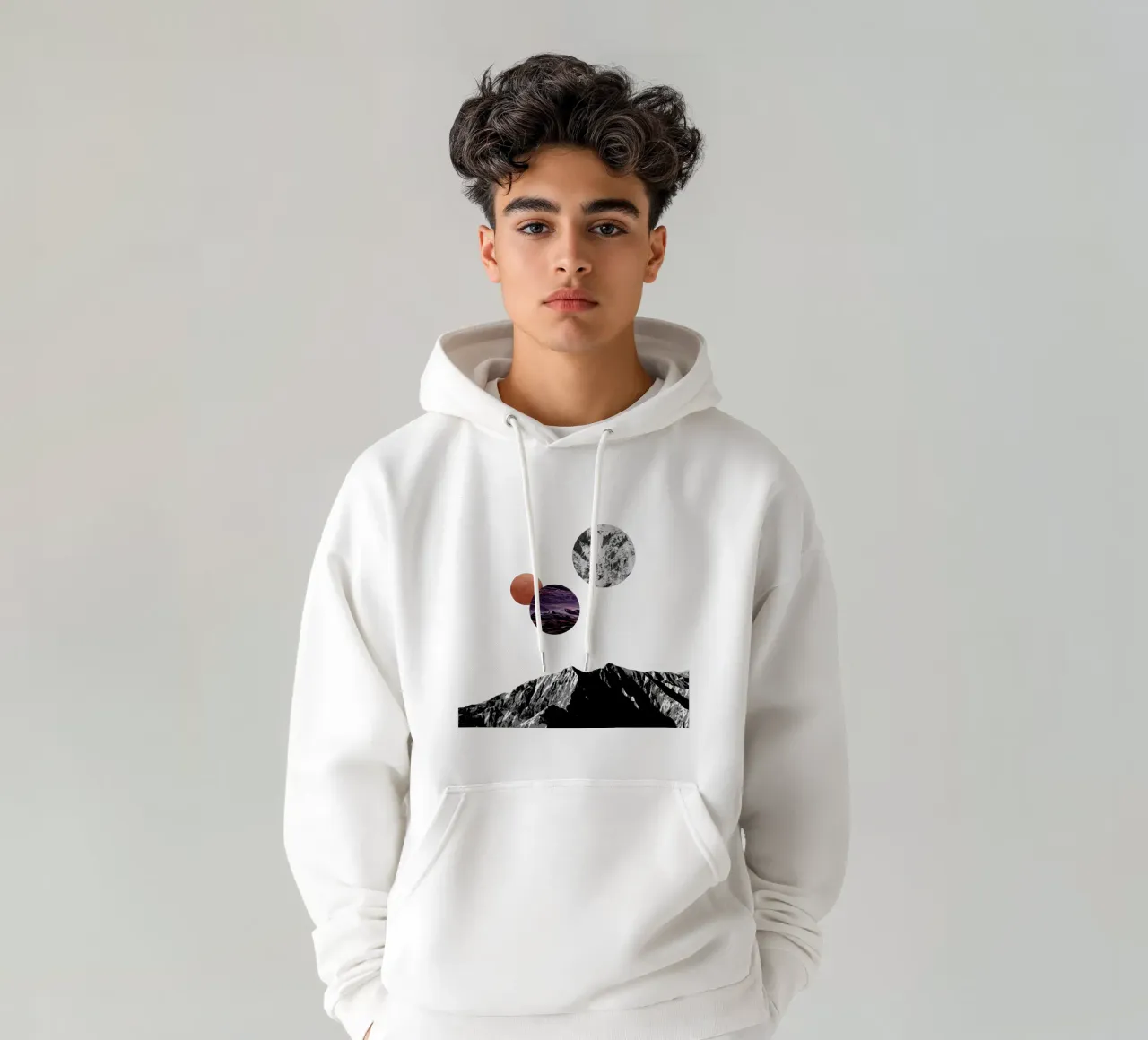 Spazio I felpa con cappuccio da Orara Studio