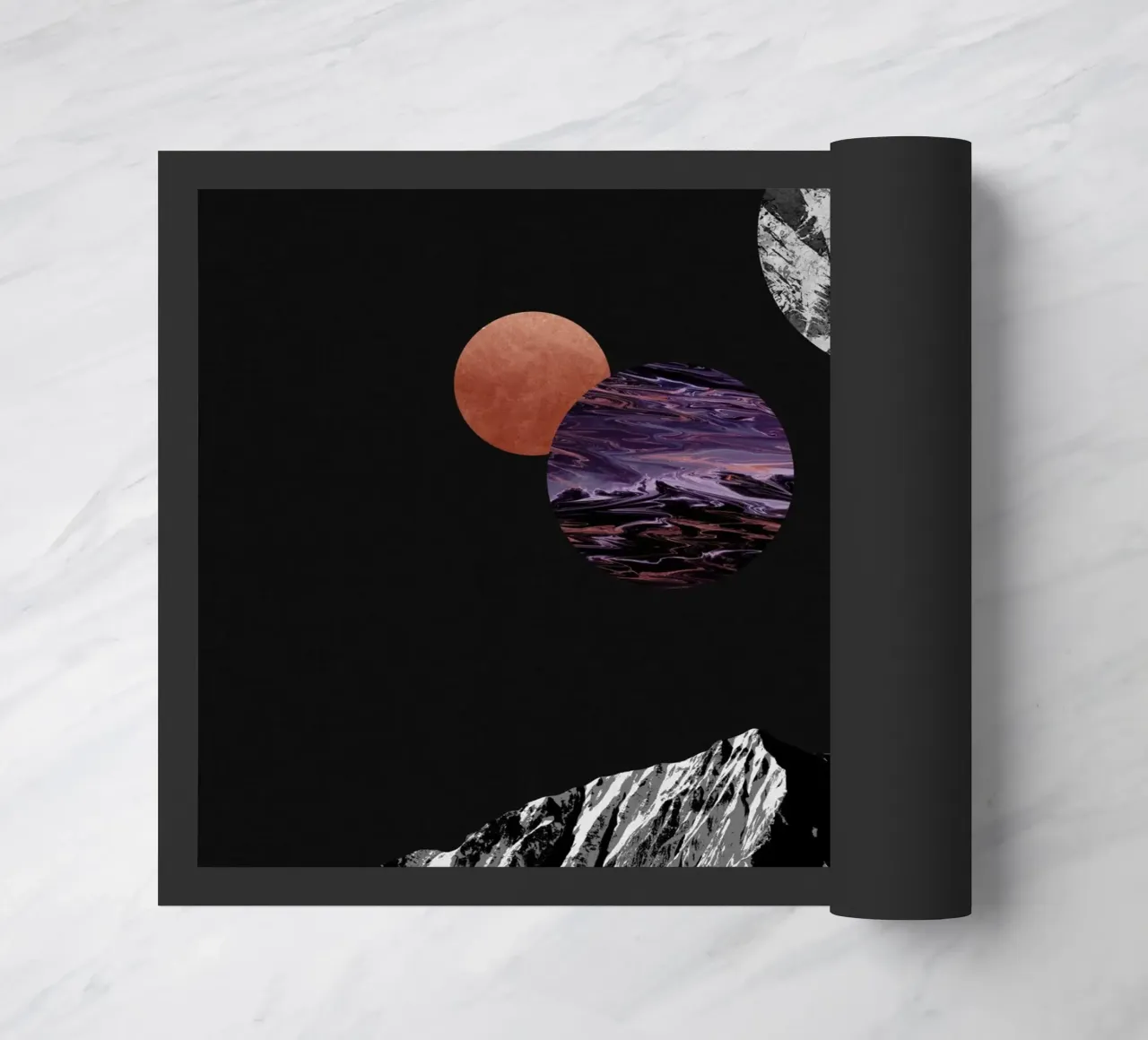 Space I doormat by Orara Studio