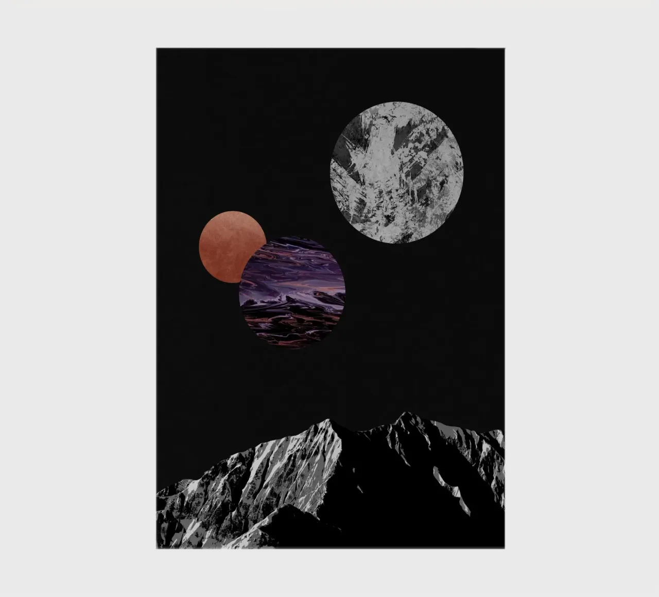 Space I notebook by Orara Studio