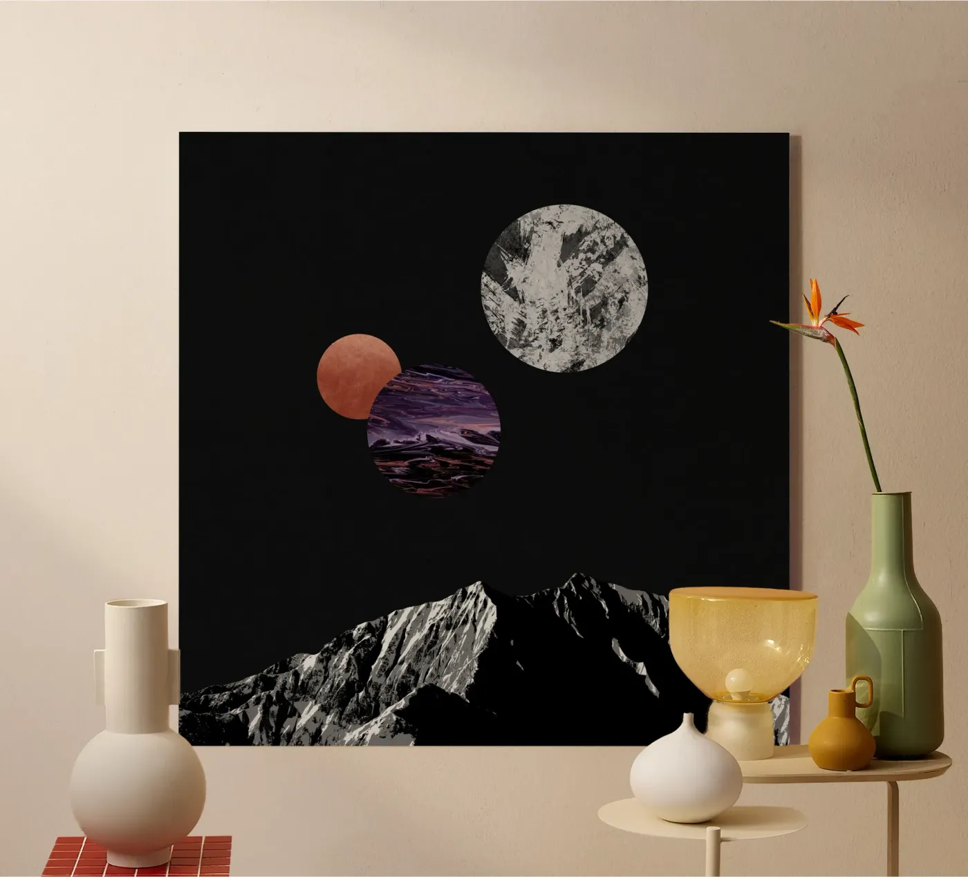 Ruimte I acryl van Orara Studio