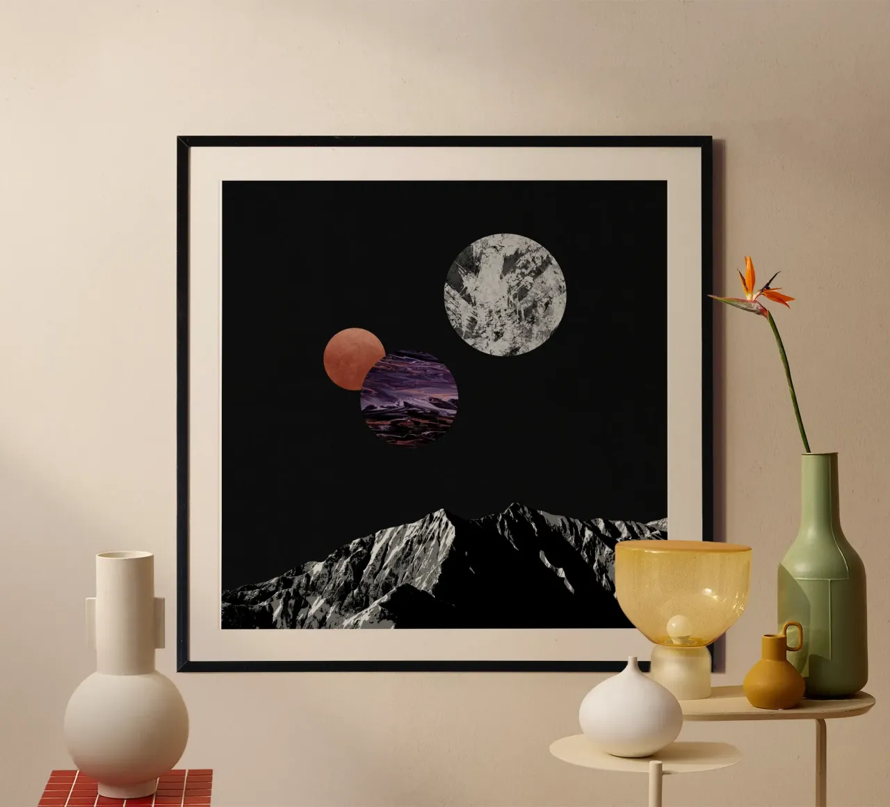 Space I poster by Orara Studio