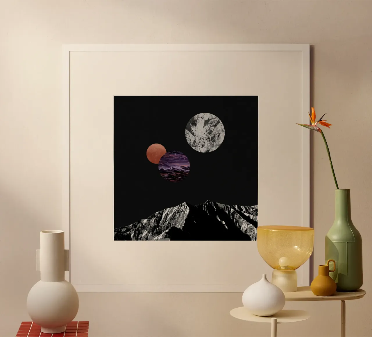 Space I poster by Orara Studio