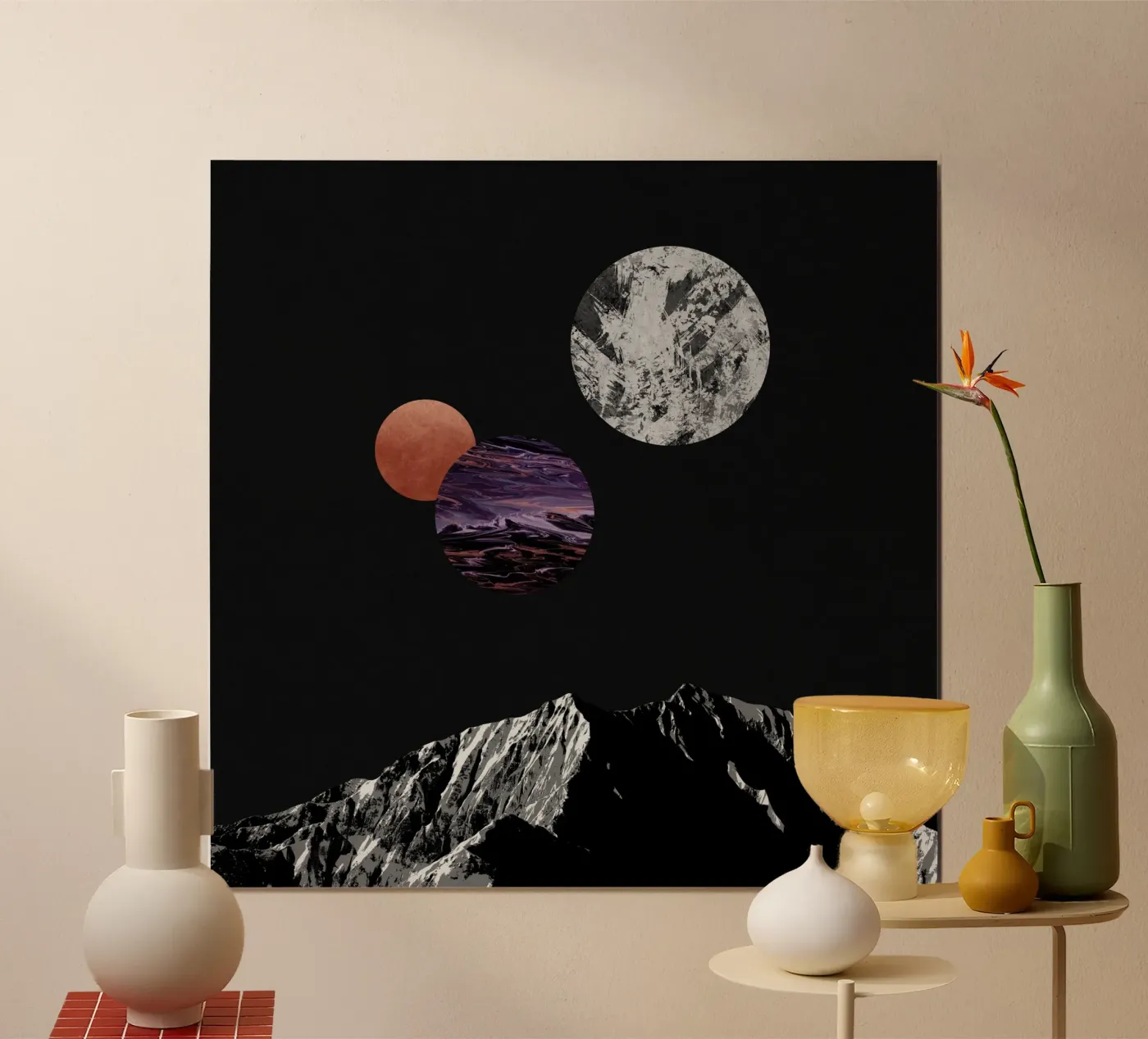 Space I poster by Orara Studio