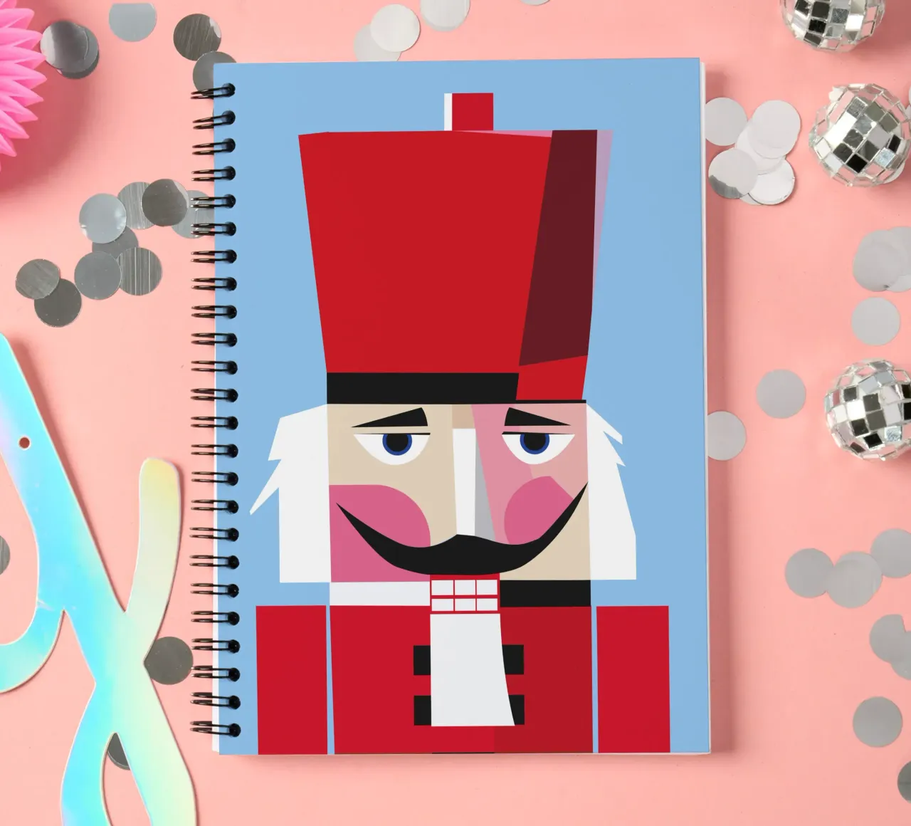 Nutcracker No. 1 – Der Stolze Wächter notitieboek met spiraal van DARIA IVANOVNA