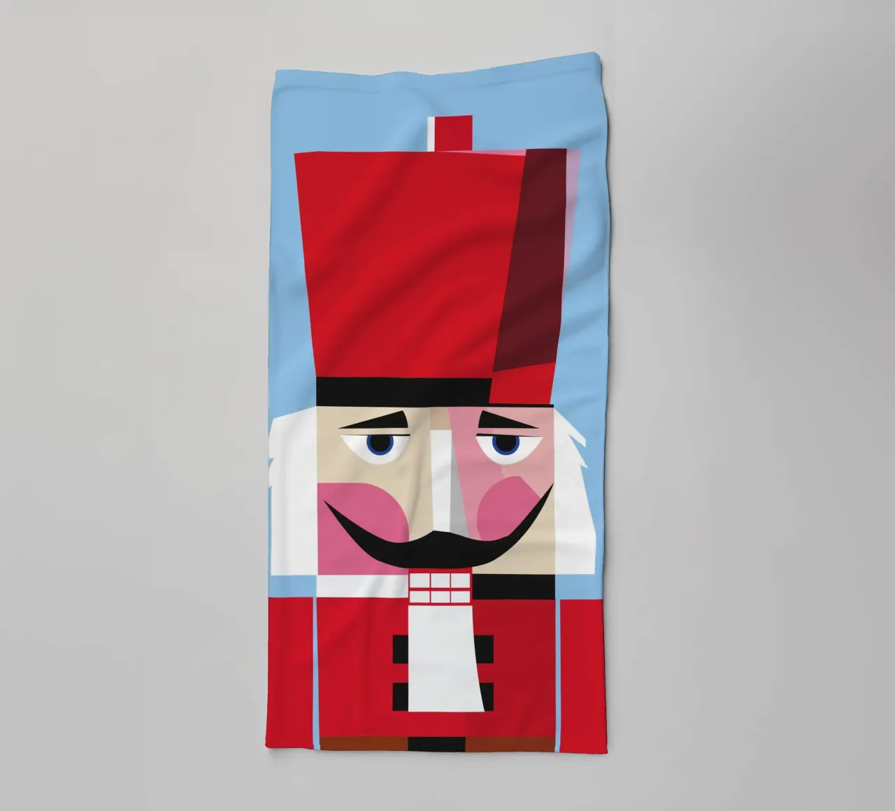 Nutcracker No. 1 – Der Stolze Wächter asciugamano da bagno da DARIA IVANOVNA