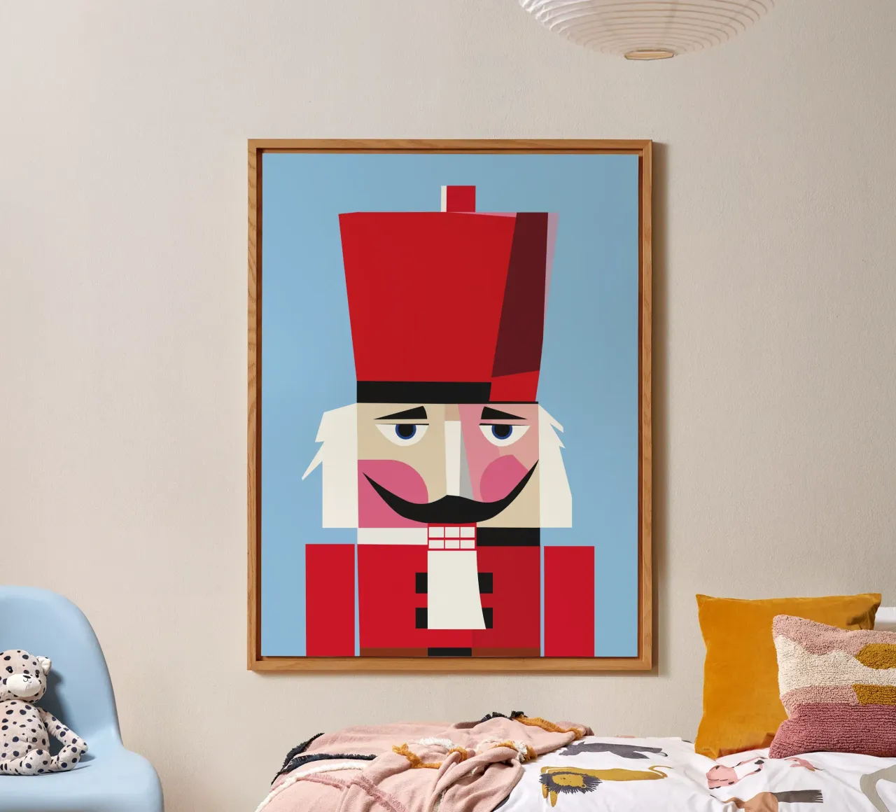 Nutcracker No. 1 – Der Stolze Wächter alluminio dibond da DARIA IVANOVNA