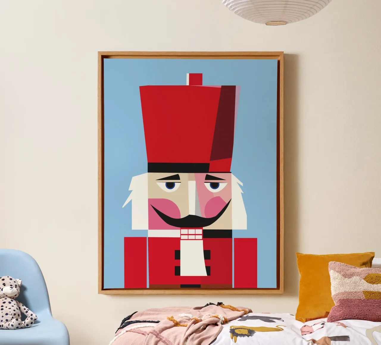 Nutcracker No. 1 – Der Stolze Wächter canvas by DARIA IVANOVNA