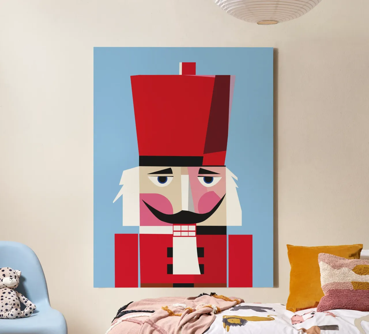 Nutcracker No. 1 – Der Stolze Wächter canvas by DARIA IVANOVNA