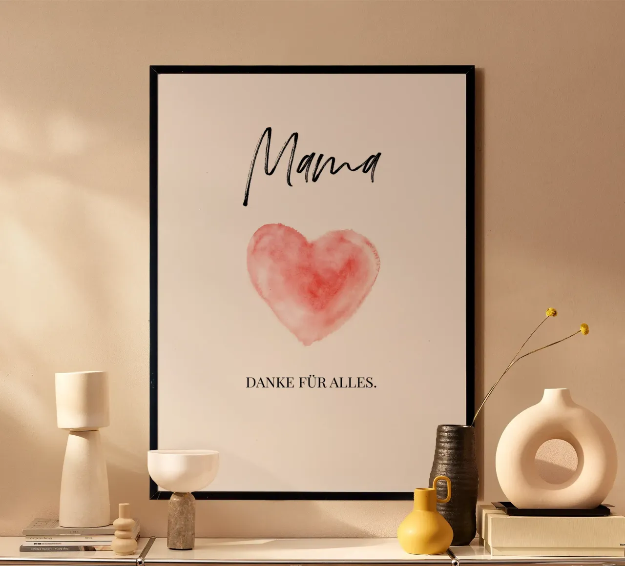Mama - Danke poster da artbox44