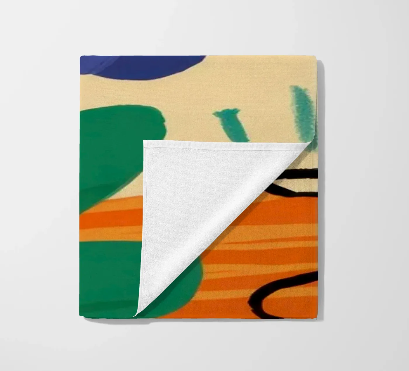 Playful Abstract Scribbles telo mare da Solace Light