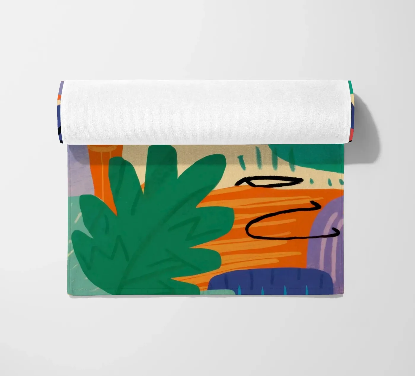 Playful Abstract Scribbles telo mare da Solace Light