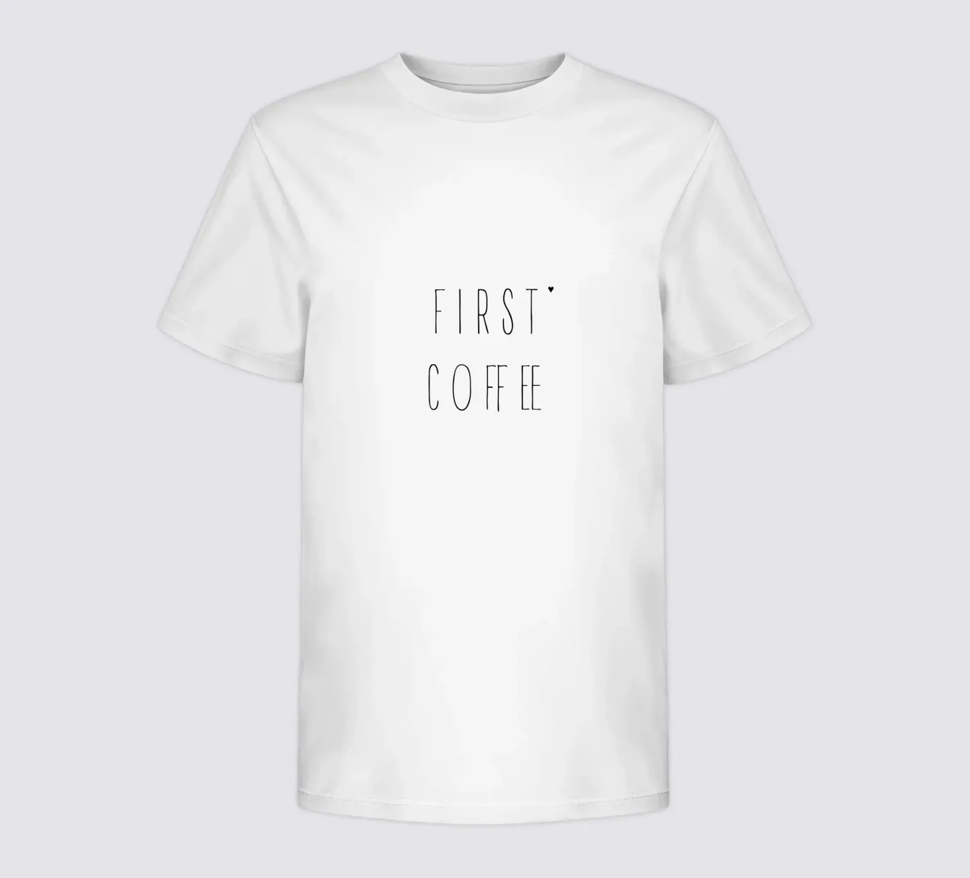 First coffee t-shirt bambini da typolover