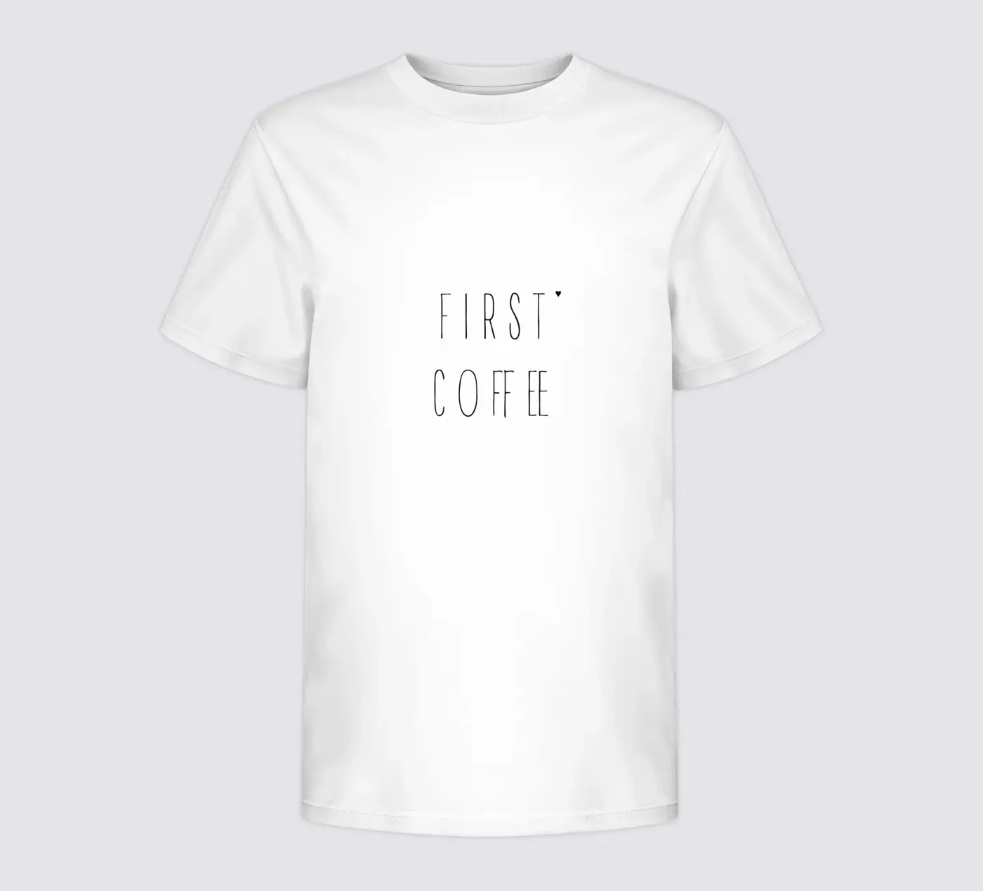 First coffee t-shirt bambini da typolover