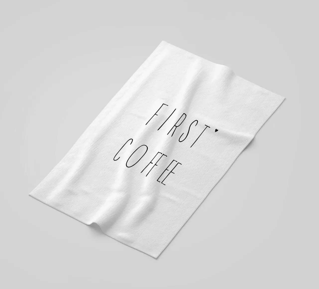 First coffee telo mare da typolover