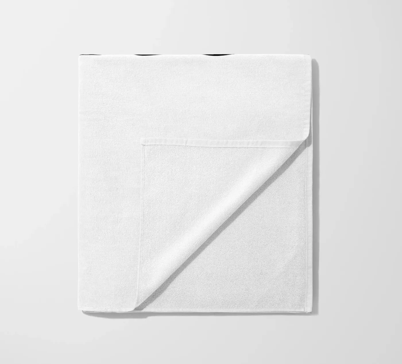 Flat white serviette de plage de typolover