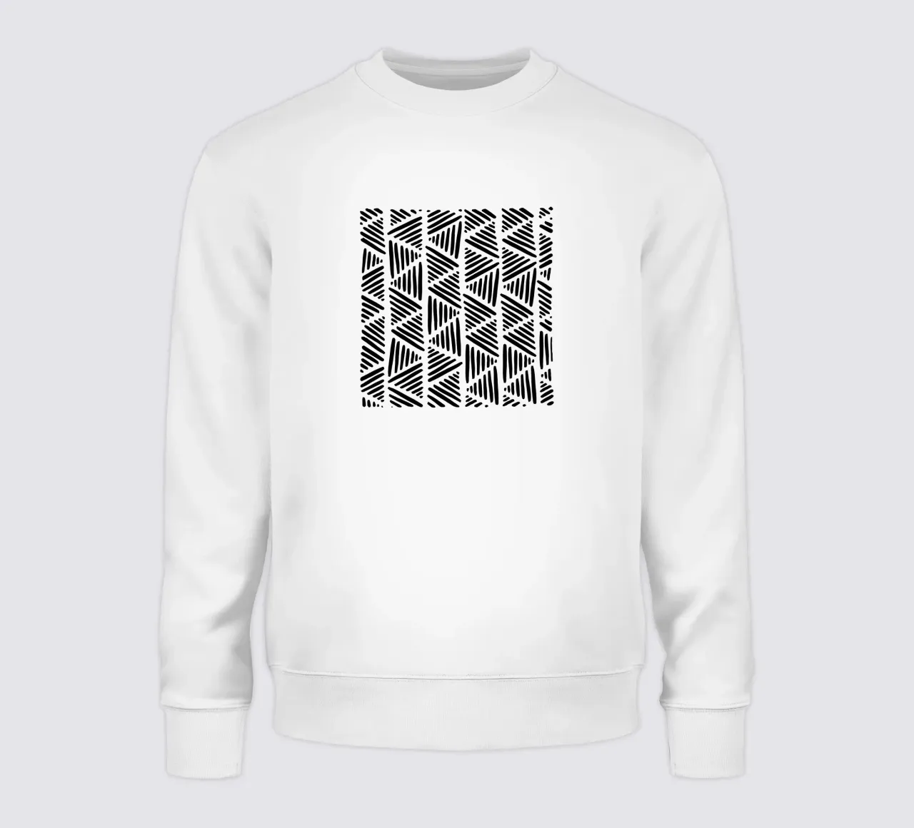 Bianco e nero astratto I felpa da Orara Studio
