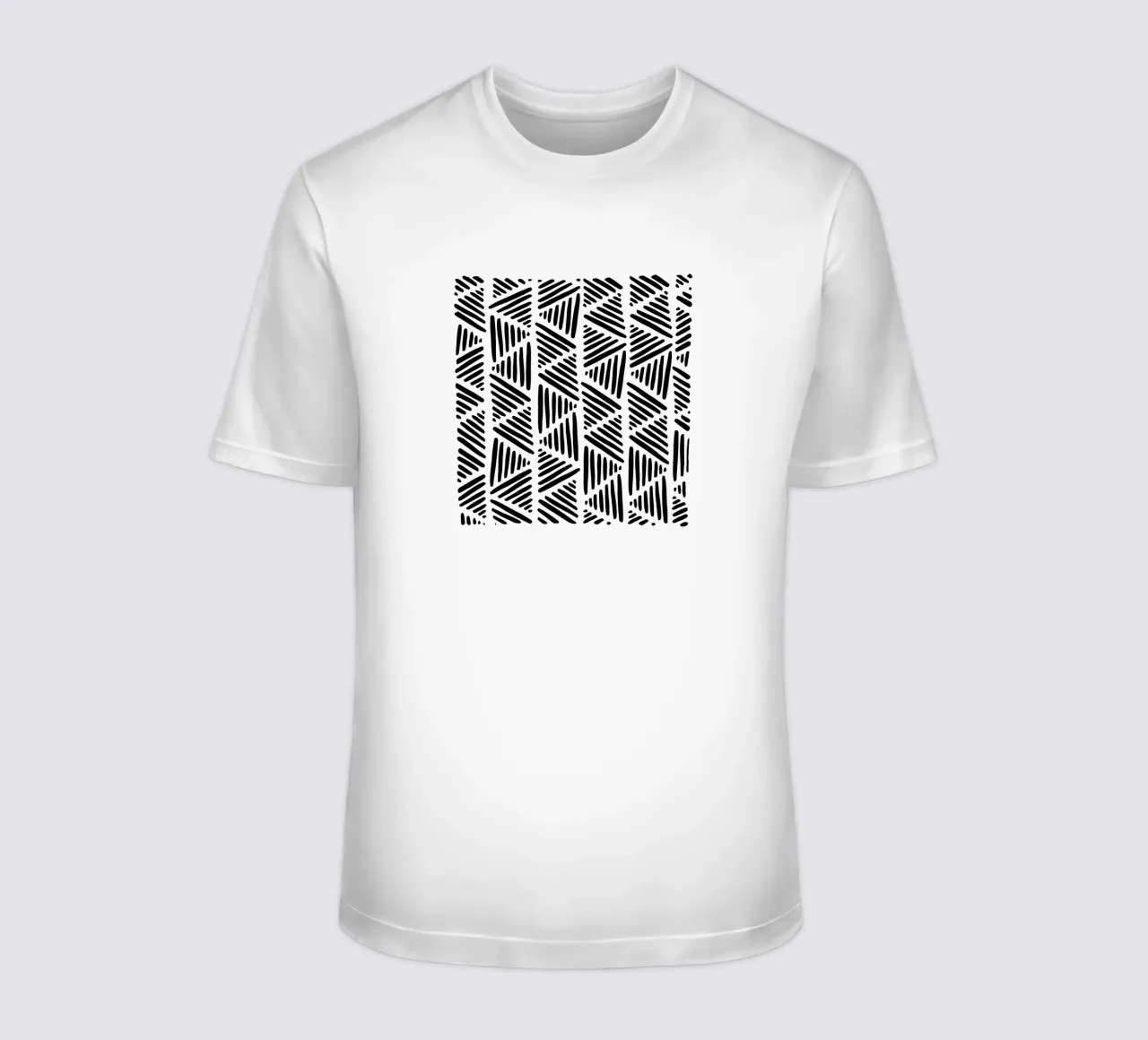Bianco e nero astratto I t-shirt da Orara Studio