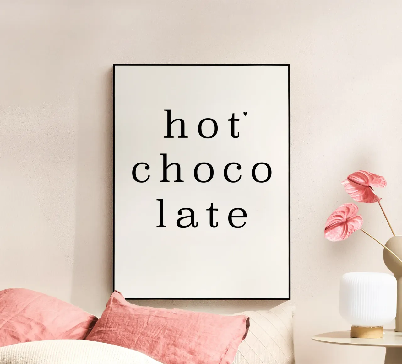 Hot Chocolate plexiglass da typolover