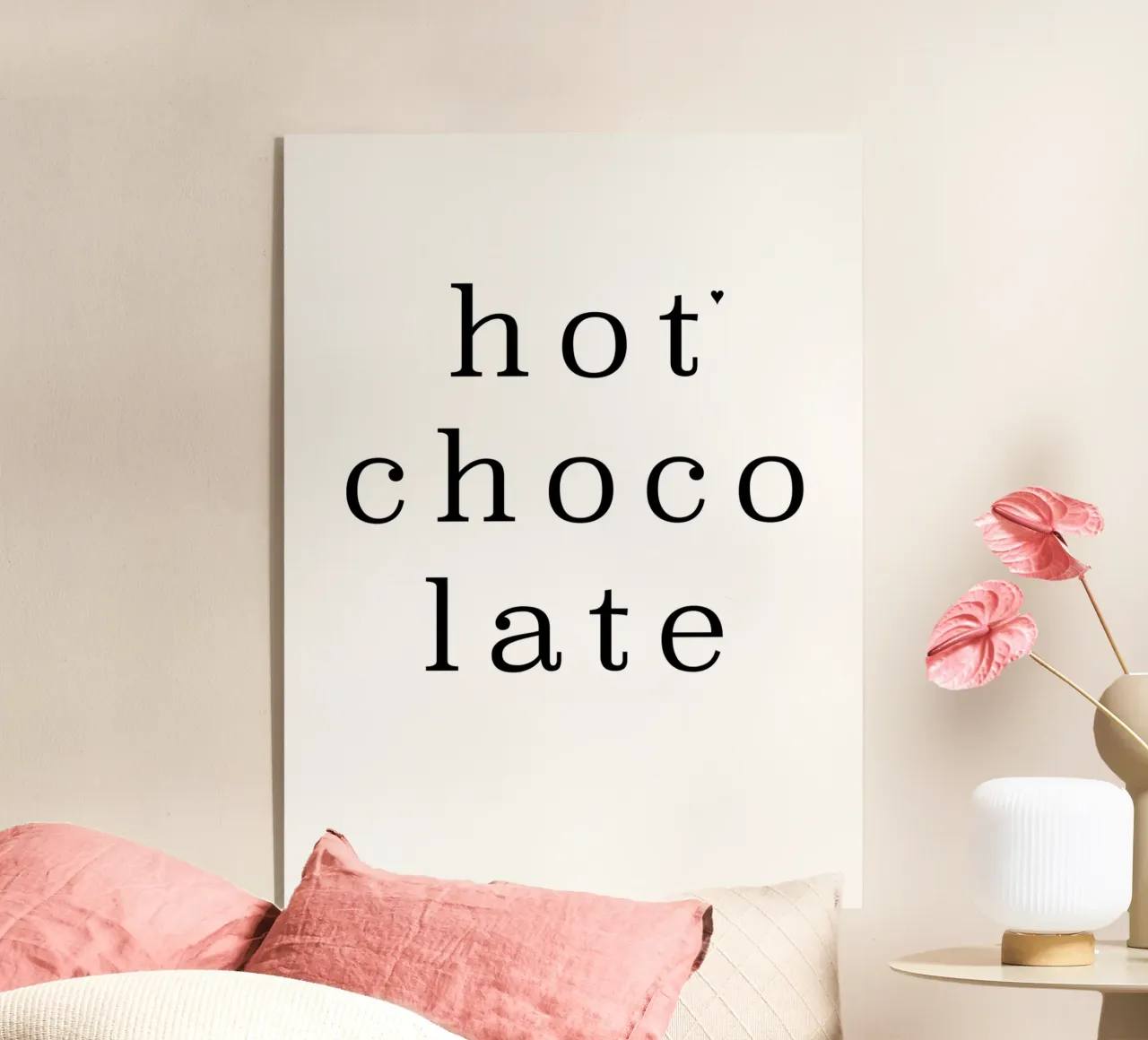 Hot Chocolate plexiglass da typolover