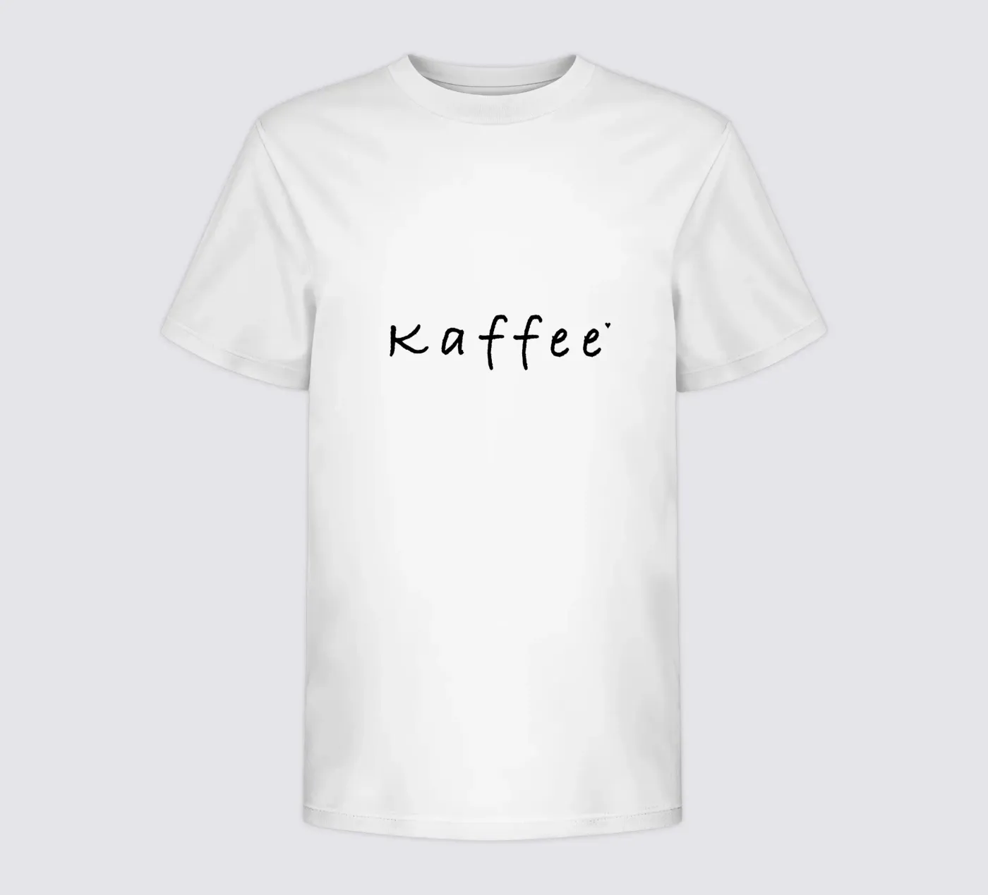 Kaffee kinder t-shirt van typolover