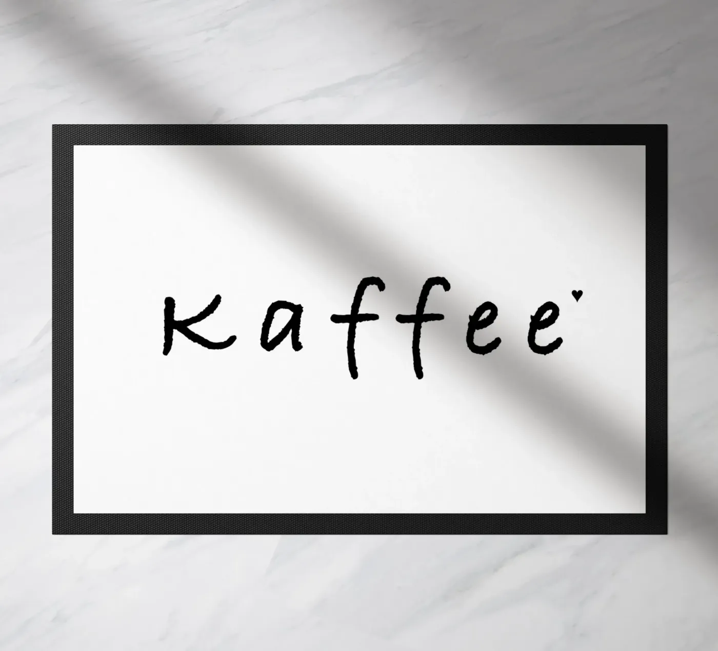 Kaffee paillasson de typolover