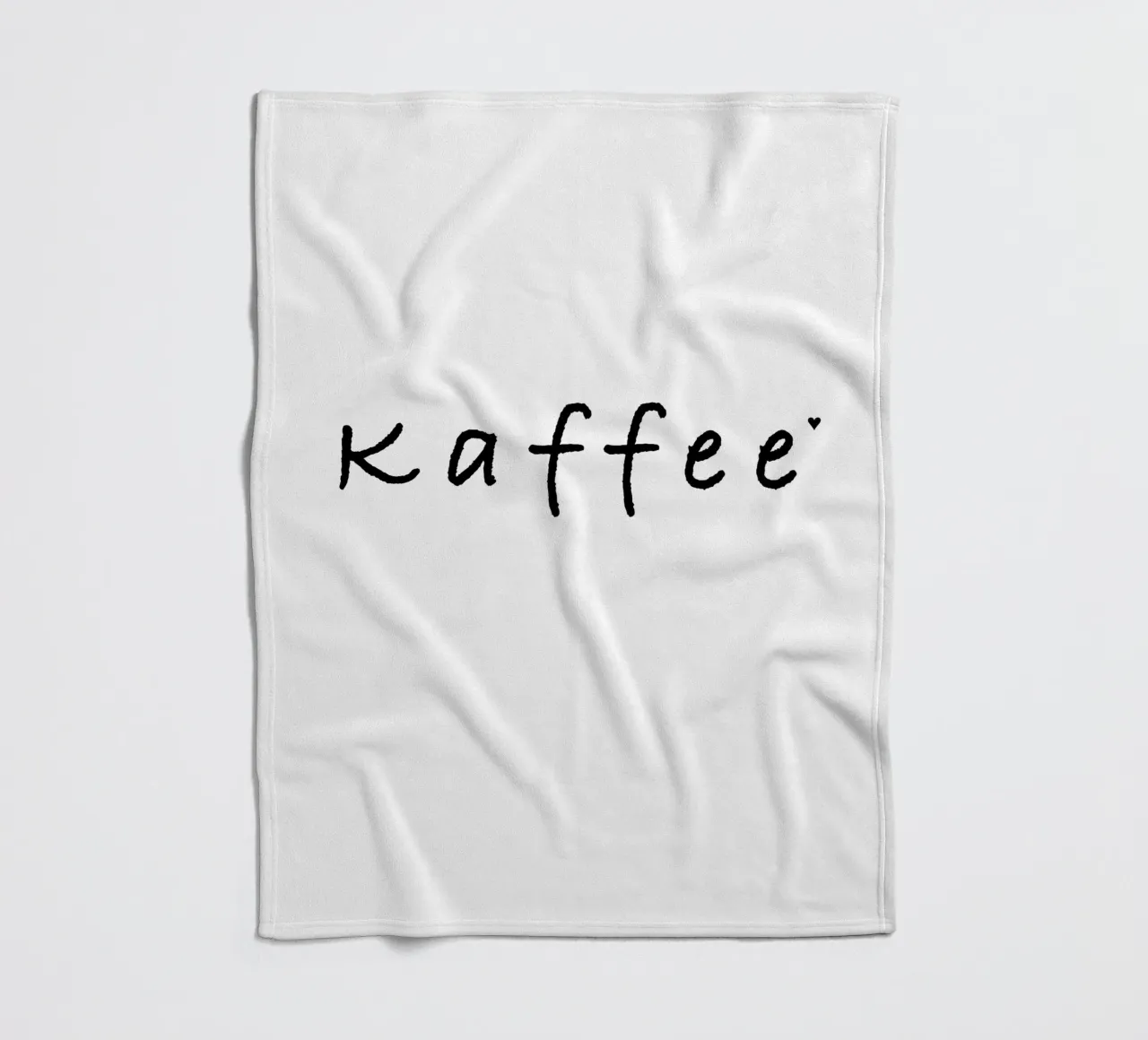 Kaffee coperta in pile da typolover