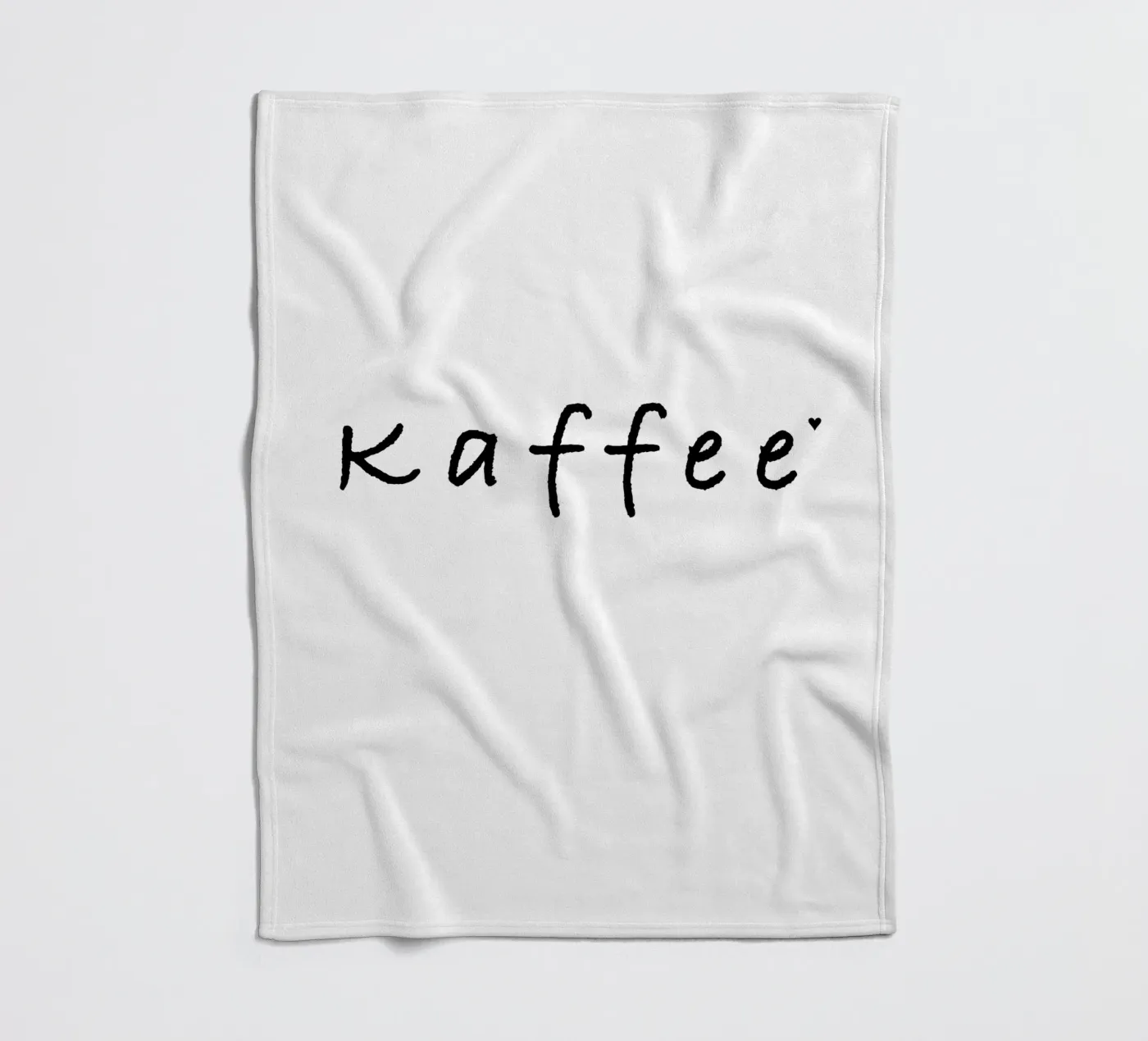 Kaffee coperta in pile da typolover