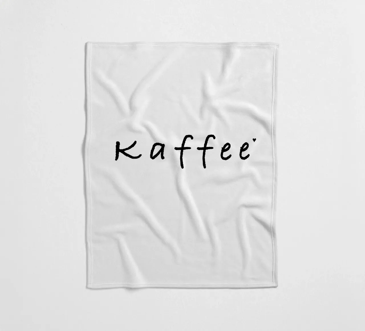 Kaffee coperta in pile da typolover