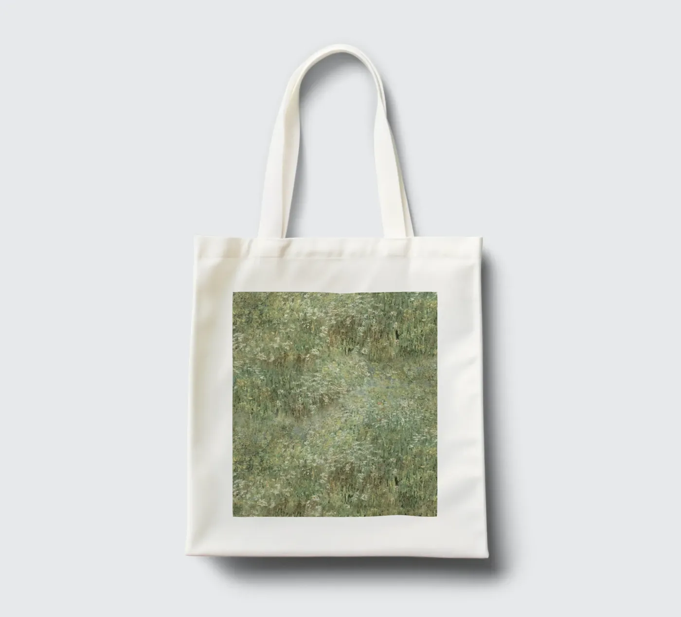 Impressionist Wildflower Meadow Art Print borsa in juta da Vintage Posters