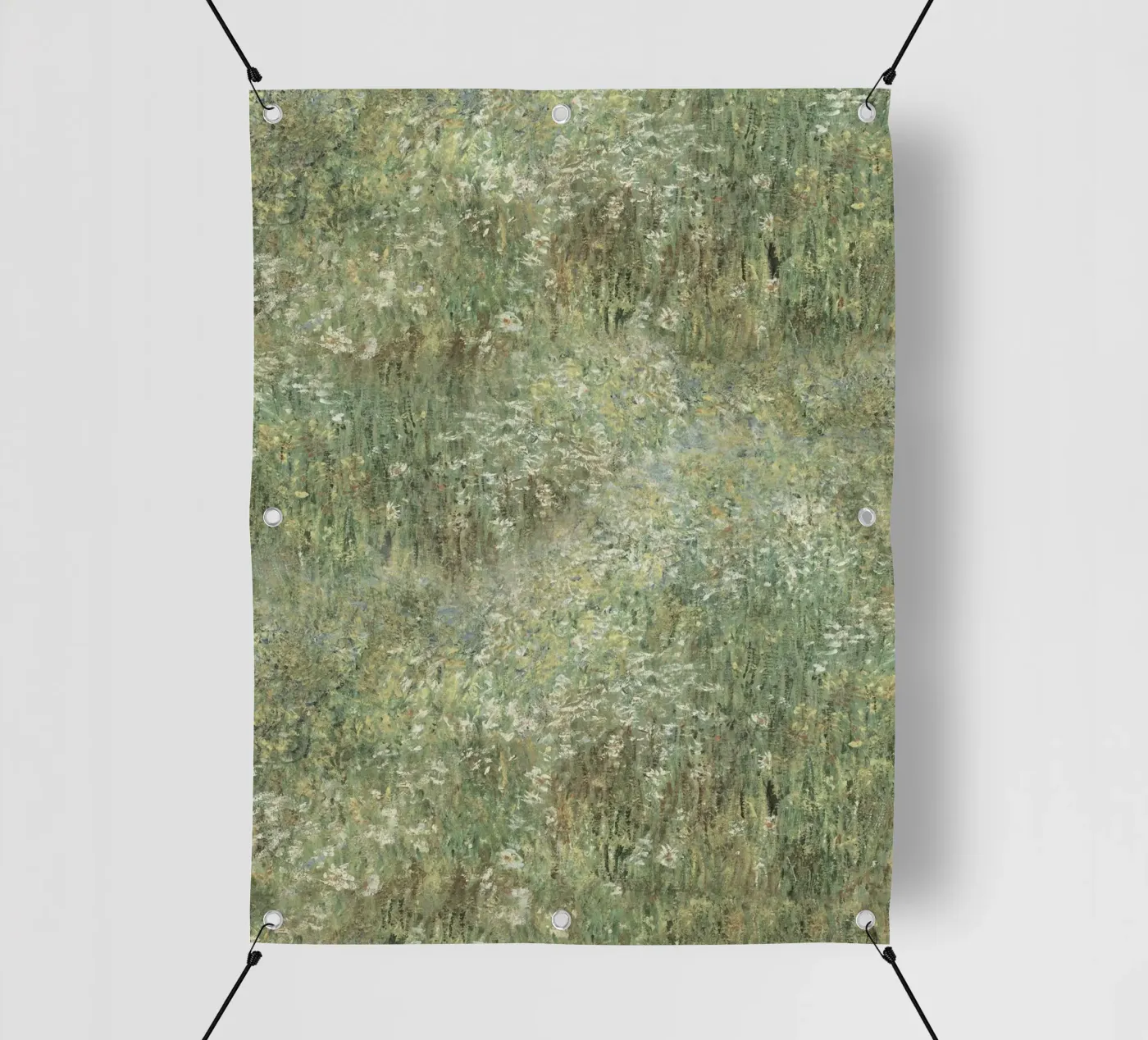 Impressionist Wildflower Meadow Art Print pvc cover by Vintage Posters