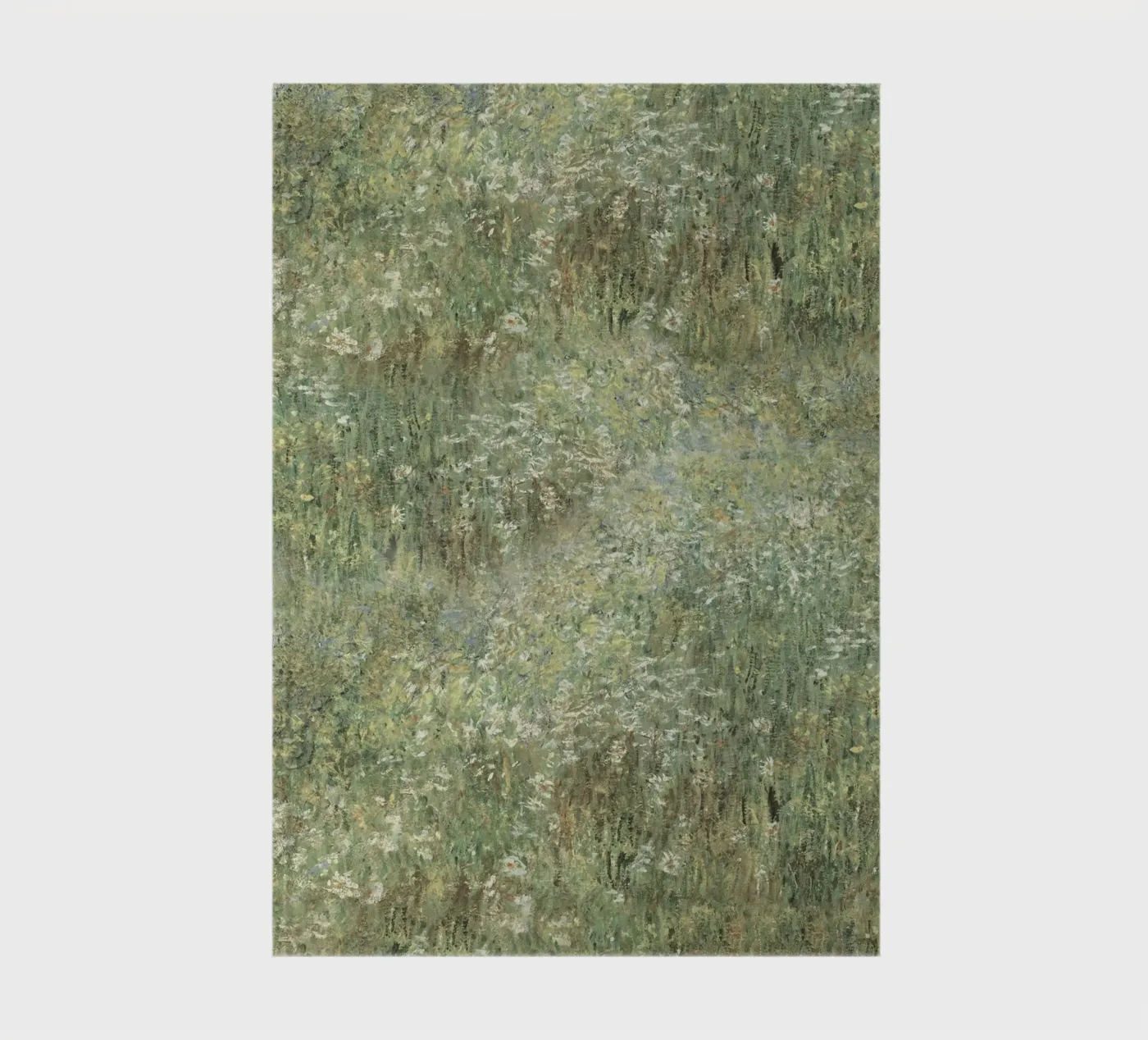 Impressionist Wildflower Meadow Art Print carnet de Vintage Posters