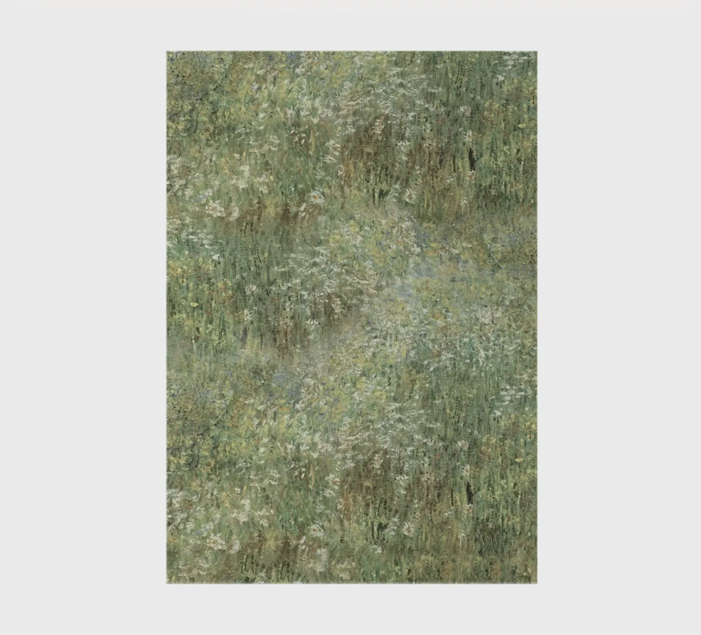 Impressionist Wildflower Meadow Art Print carnet de Vintage Posters