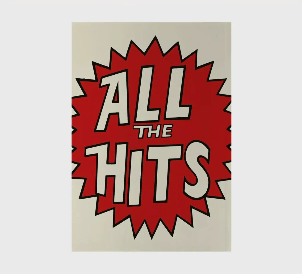 All the Hits notebook by Hemingway Design
