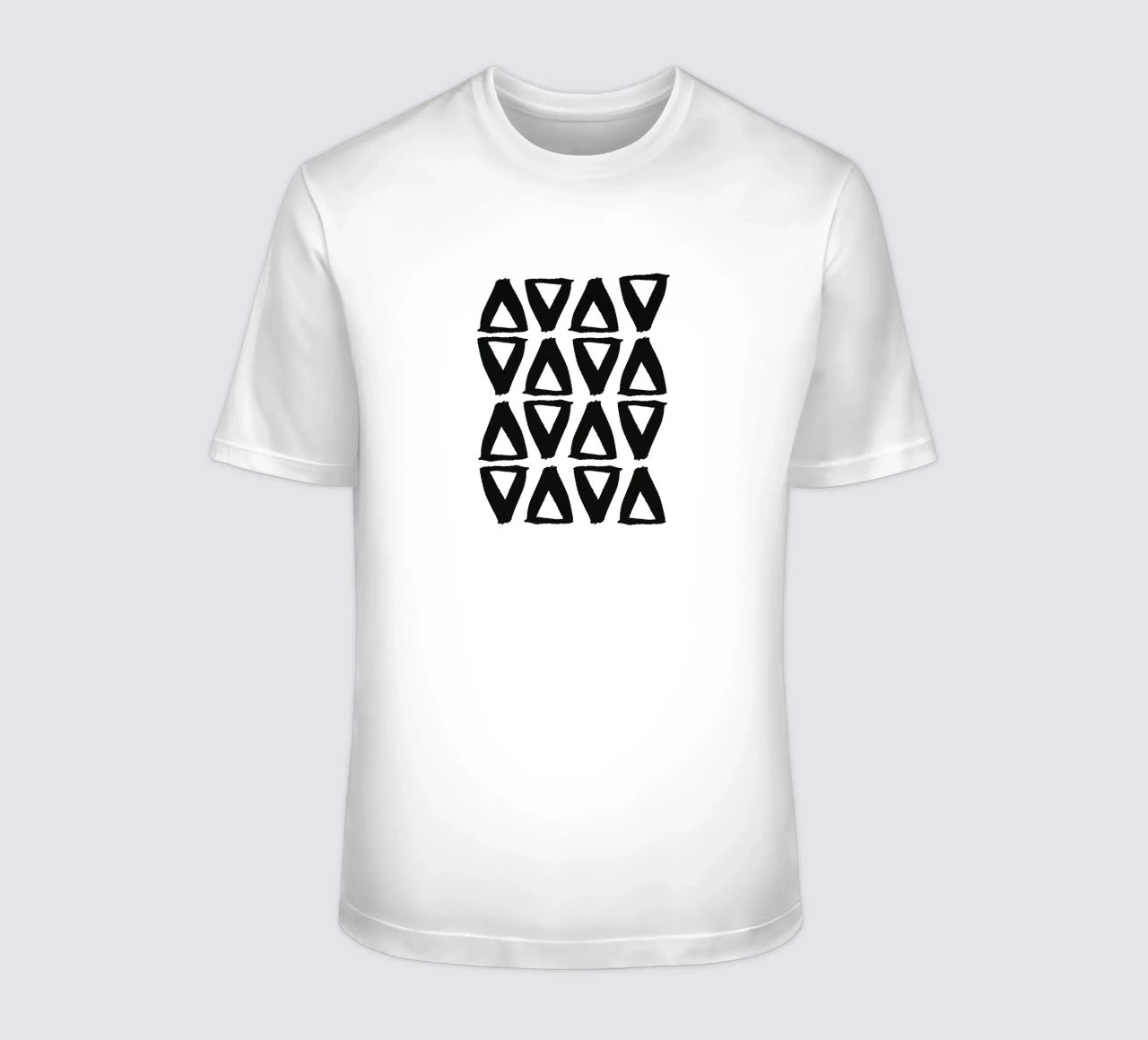Bianco e nero astratto II t-shirt da Orara Studio