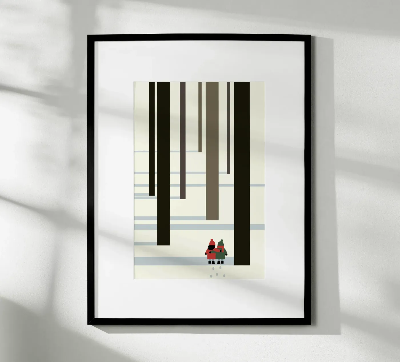 Winter in Memory poster by Andy Westface