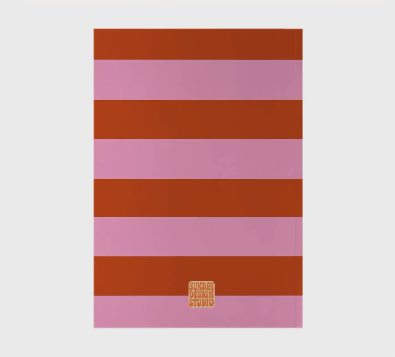 Alphabet Personalised (A, B, C, D) Notebook notebook by Sunday Design Studio