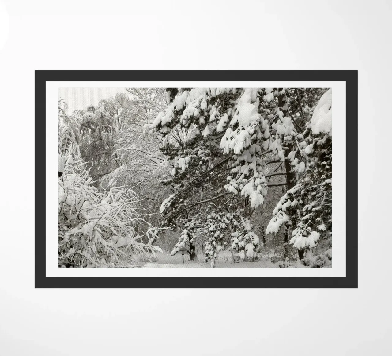 Winter forest doormat by SunflowerDE