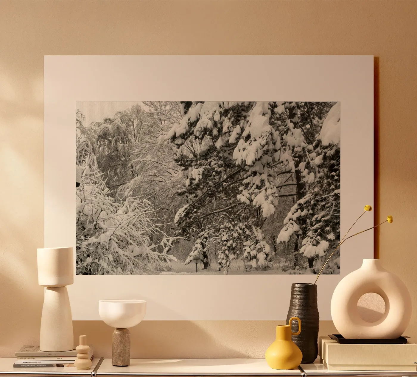Winterbos acryl van SunflowerDE