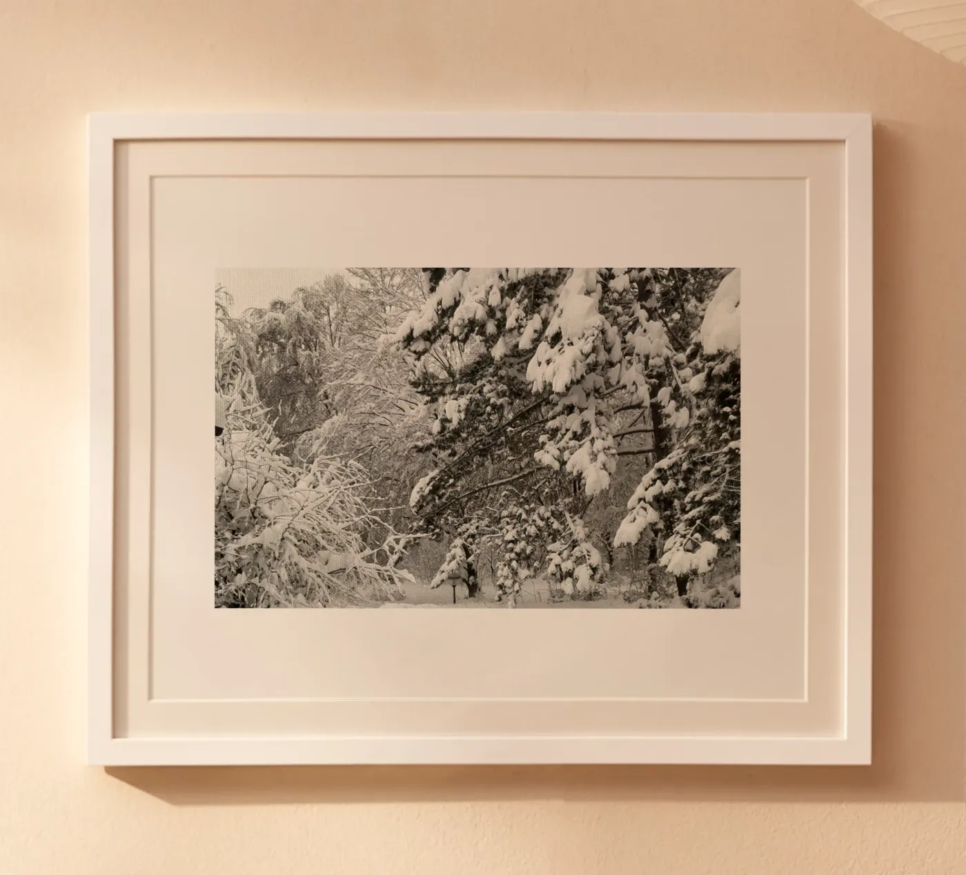 Winter forest poster by SunflowerDE