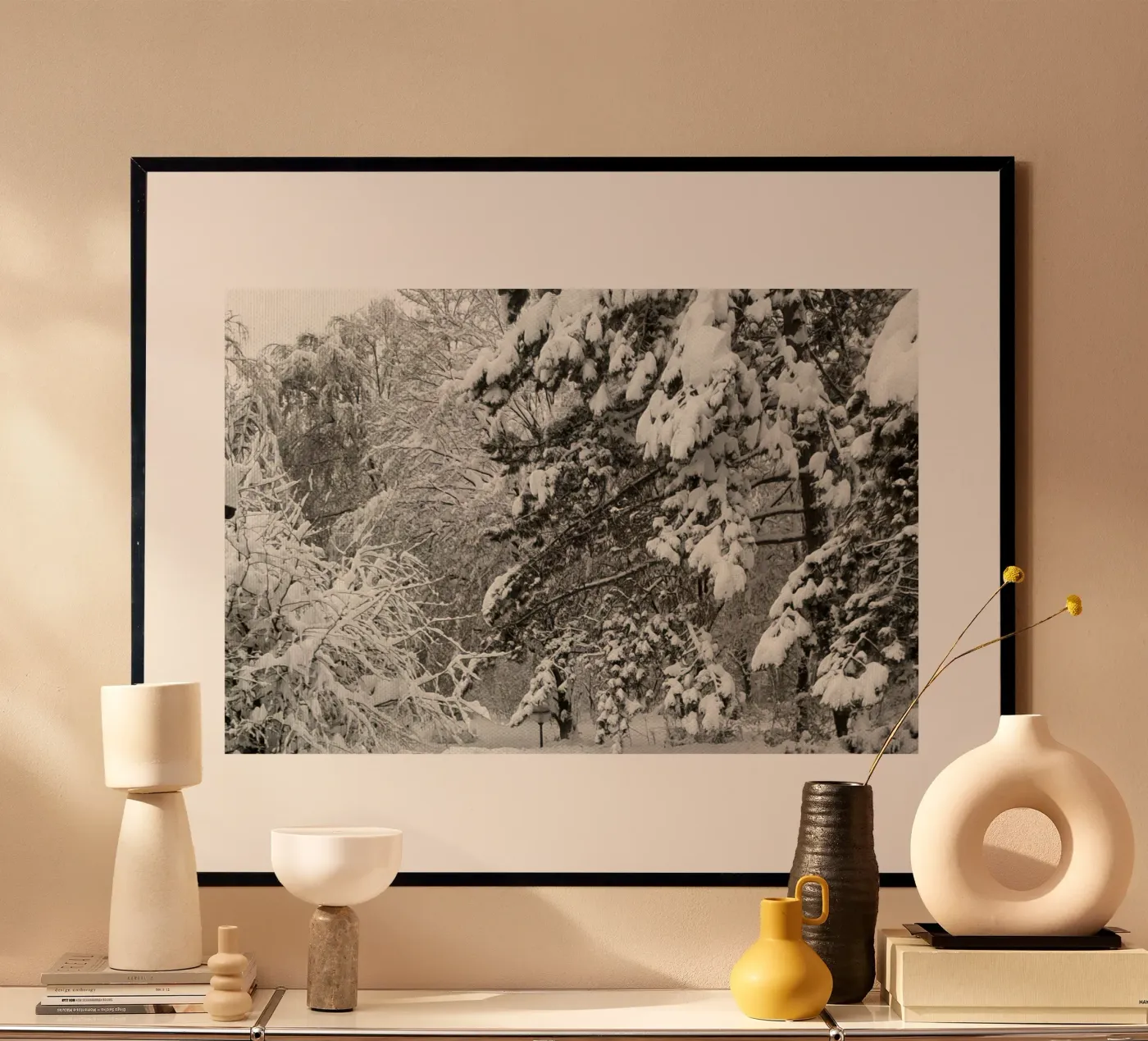 Winter forest poster by SunflowerDE