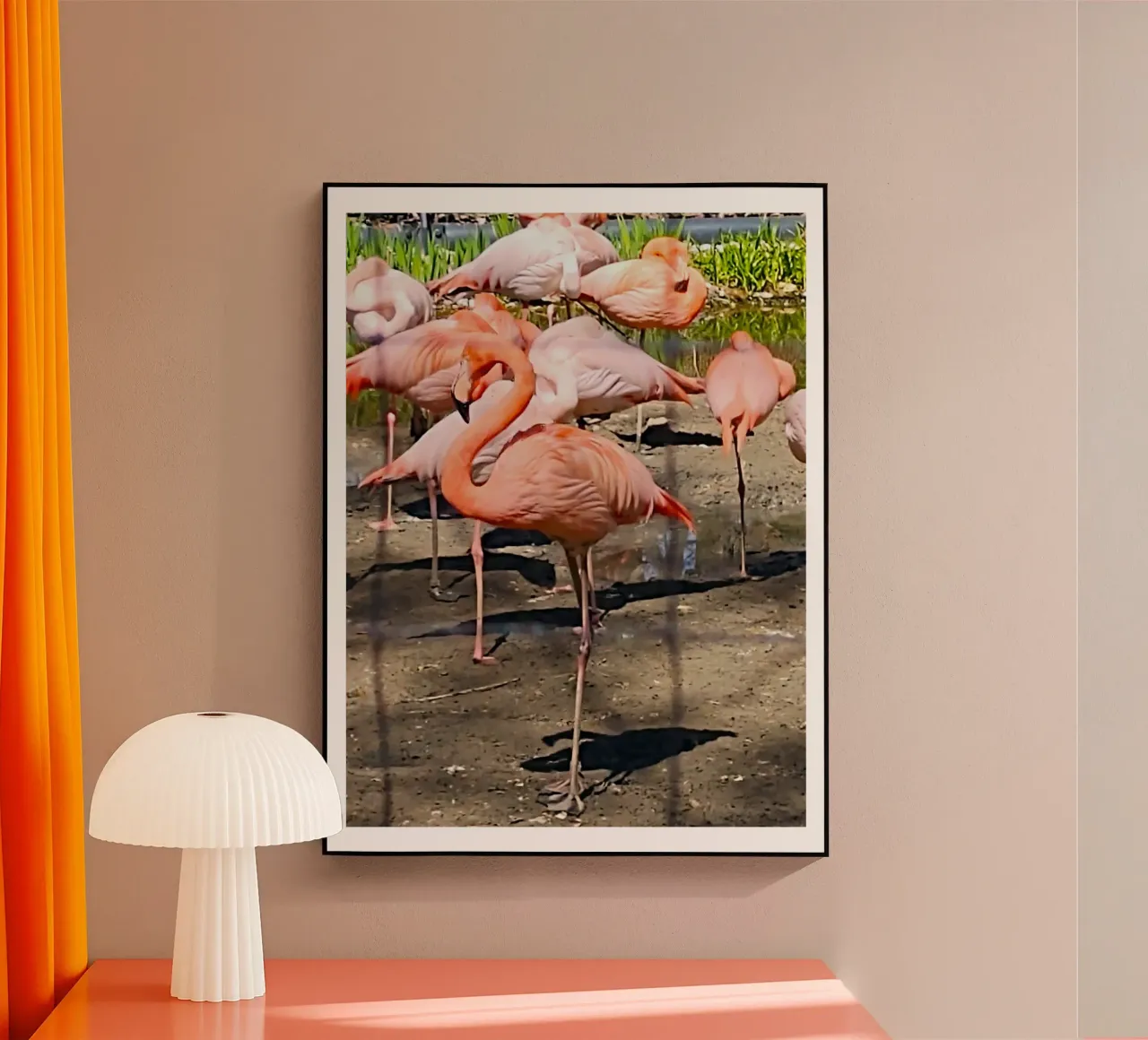 Flamingos plexiglass da SunflowerDE