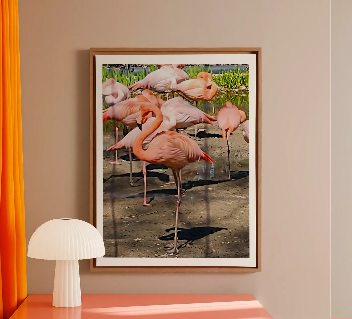 Flamingos tela da SunflowerDE