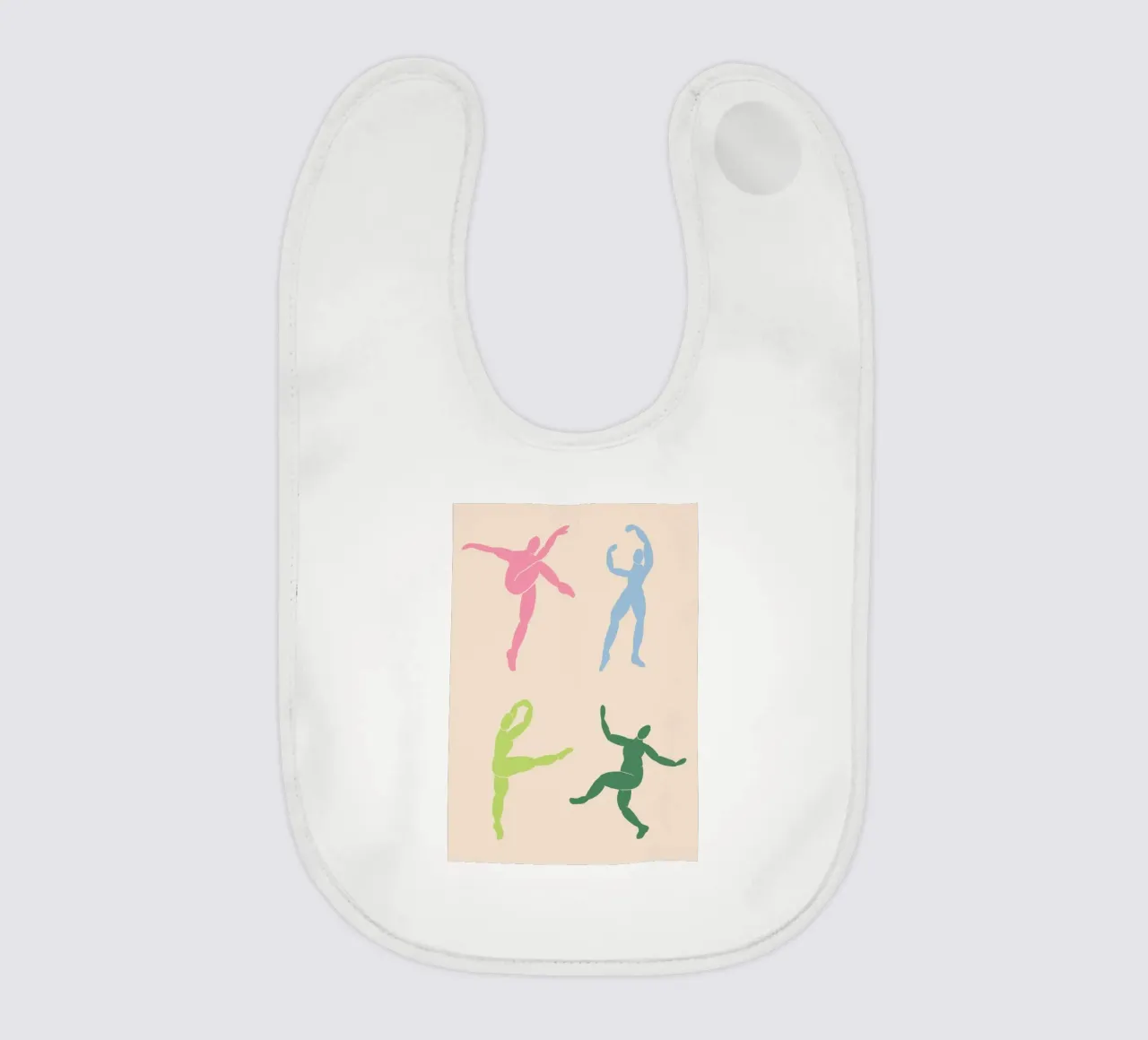 Dancing Babylätzchen von Candid Chroma